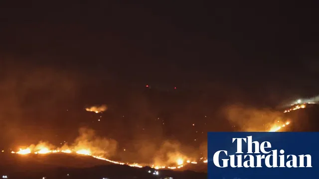 Israel accused of igniting wildfires in southern Lebanon
