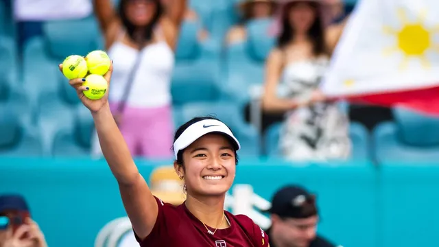 Alex Eala shines as a tennis hero for the Philippines