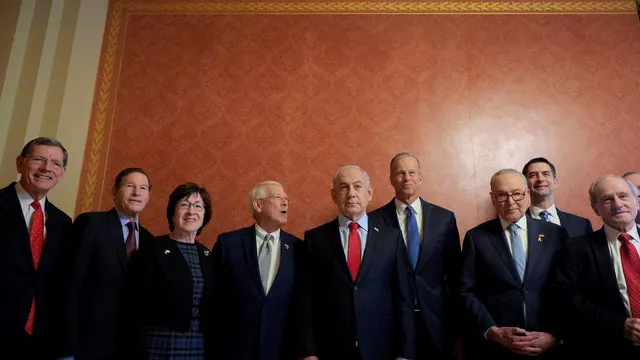 Netanyahu meets US leaders amid Gaza controversy