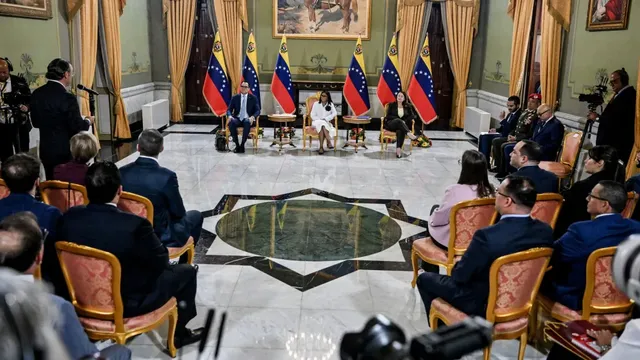 Venezuela signs new oil deals with US companies Hunt Oil and SLB