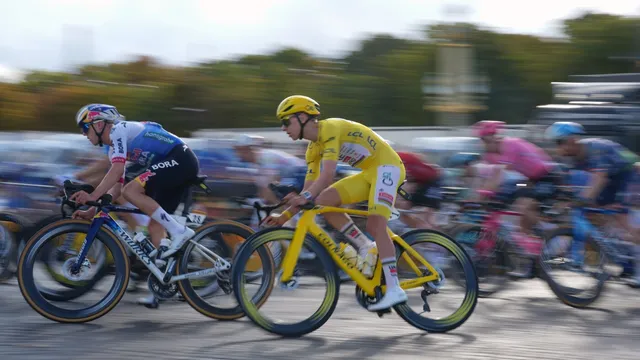Tadej Pogačar claims fifth Tour de France victory