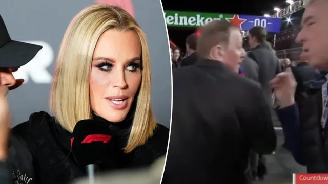 Martin Brundle snubs Jenny McCarthy at Las Vegas GP