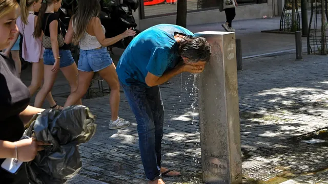 Greece battles severe wildfires amid extreme heatwave conditions
