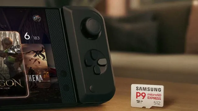 Samsung P9 MicroSD Express card slashes price to boost Switch 2 storage