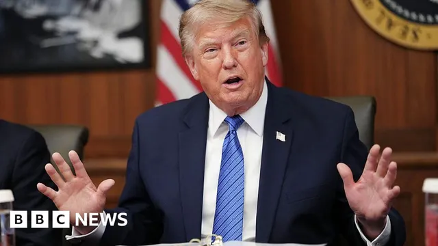 Trump claims U.S. has massive munitions stockpile despite reports of shortages