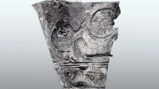 Ancient goblet reveals oldest creation myth imagery