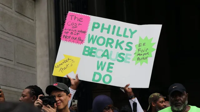 Philadelphia's largest blue-collar workers union strikes as negotiations fail