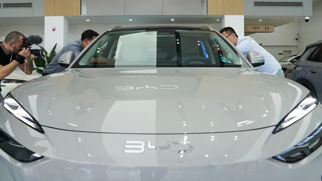 China dominates global EV sales but remains locked out of the U.S. market