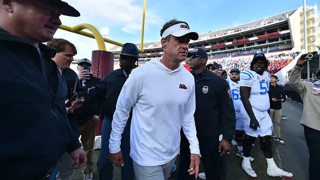 Lane Kiffin faces uncertainty after Egg Bowl confrontation