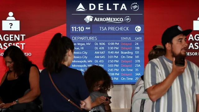 Delta Requests Compensation for Canceled Flights Due to Outage