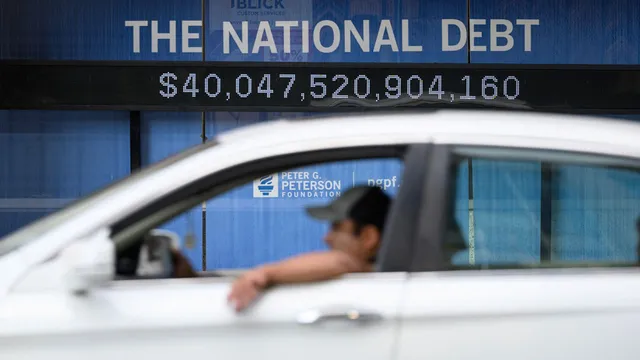 US debt hits $40 trillion as spending outpaces revenue