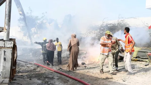 At least three dead as military helicopter crashes in Somalia