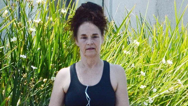 Diane Franklin spotted in LA with husband