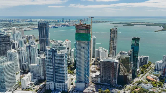 Cipriani Residences Miami reaches 872 feet, setting a new record