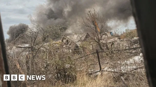 Robotic drones deliver crucial supplies to troops in Ukraine's eastern front