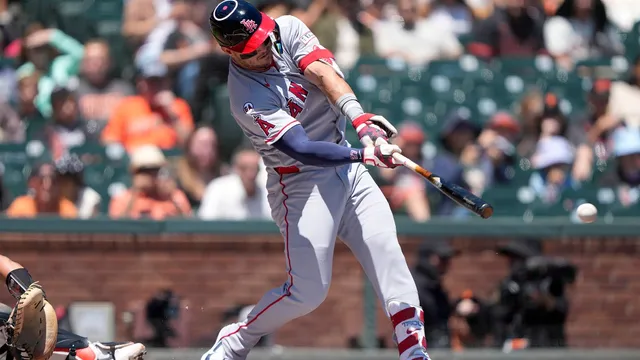 Mike Trout rises on Angels' all-time hitting lists after four-hit game