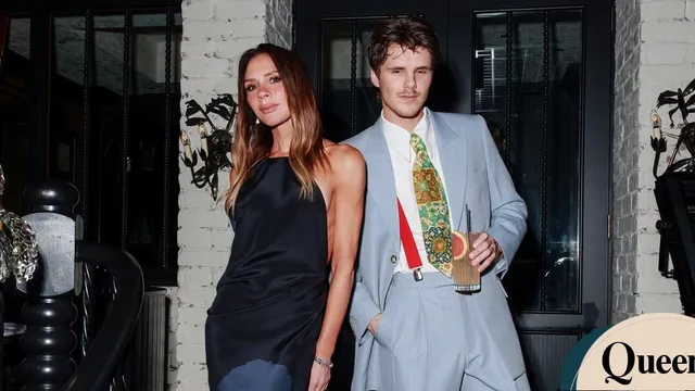 Victoria Beckham returns to recording studio with son Cruz Beckham in England