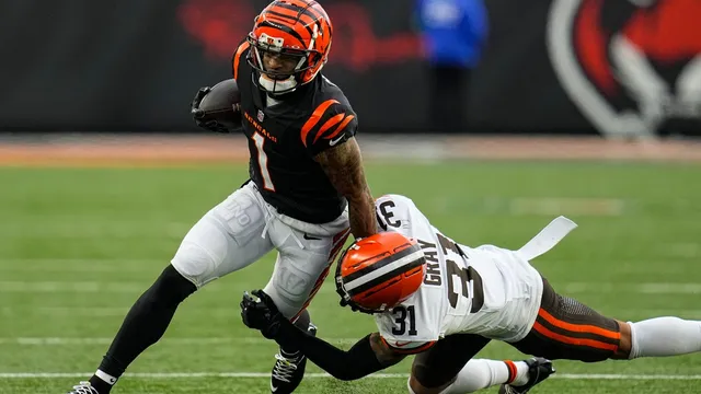 Ja'Marr Chase suspended after spitting on Jalen Ramsey