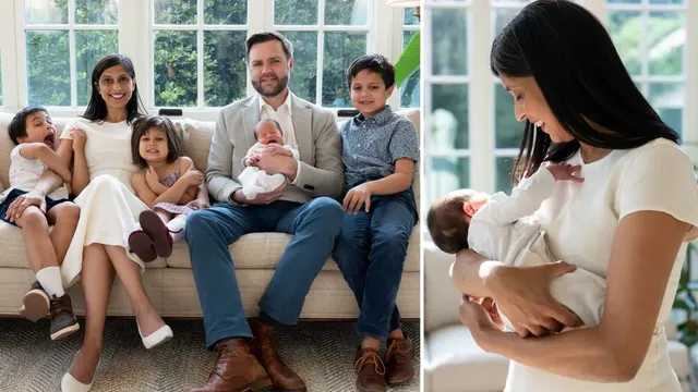 Usha Vance shares joys of motherhood with new baby