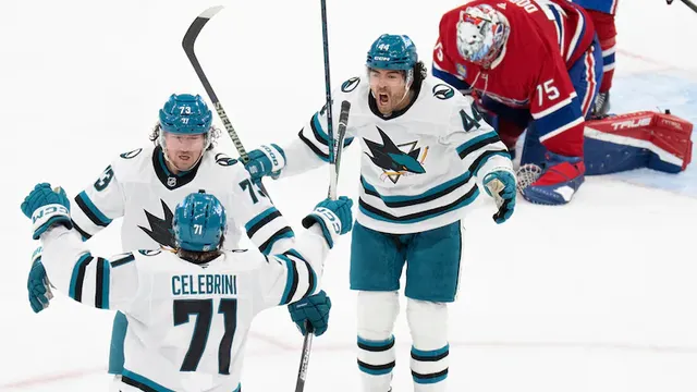 Macklin Celebrini scores overtime goal to lead San Jose Sharks past Montreal Canadiens