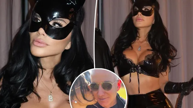 Lauren Sánchez dazzles in Catwoman costume with Jeff Bezos as Batman
