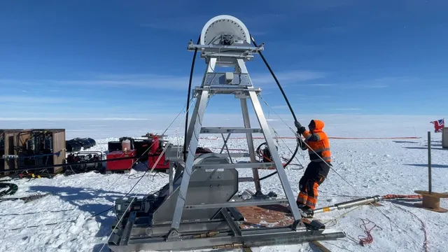 Researchers drill into Antarctica's Thwaites Glacier to study rising sea levels