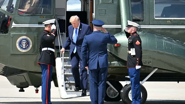 FAA investigates safety incident involving Trump’s Marine One helicopter