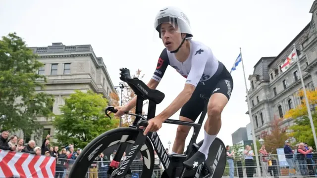 Marlen Reusser wins women's time trial at UCI Road World Championships in Montreal
