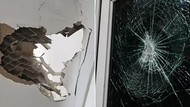 Mother jumps from window with baby during machete home invasion in Manchester