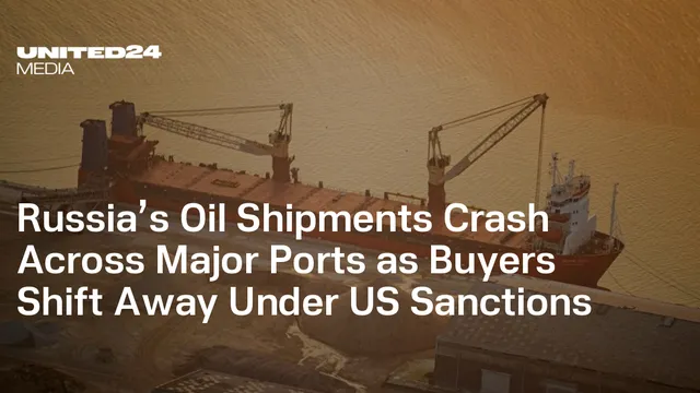 Russian oil exports plummet as US sanctions take effect