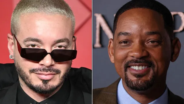J Balvin and Will Smith at Coachella