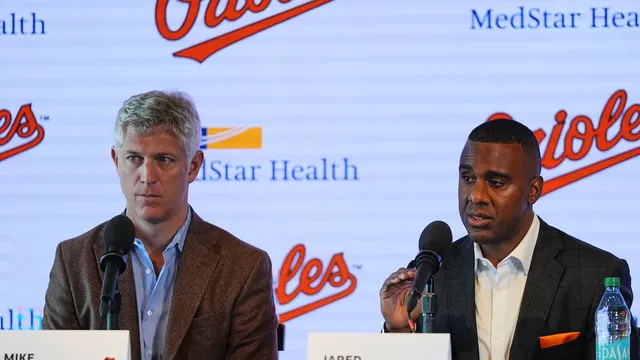 Baltimore Orioles introduce Jared Banner as new general manager