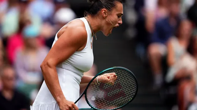 Carson Branstine faces tough defeat against Aryna Sabalenka at Wimbledon