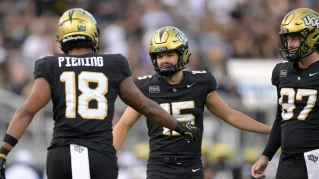 UCF beats No. 2 BYU 39-31 in double overtime in Orlando