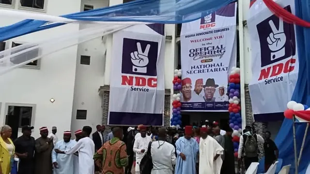 Nigeria Democratic Congress launches 2027 campaign council and new secretariat in Abuja