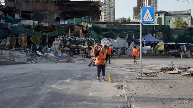 Russian missile attack kills six in Kyiv region
