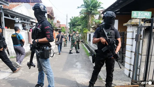 Indonesia's counterterrorism police arrest 11 suspects linked to terrorist networks in six provinces