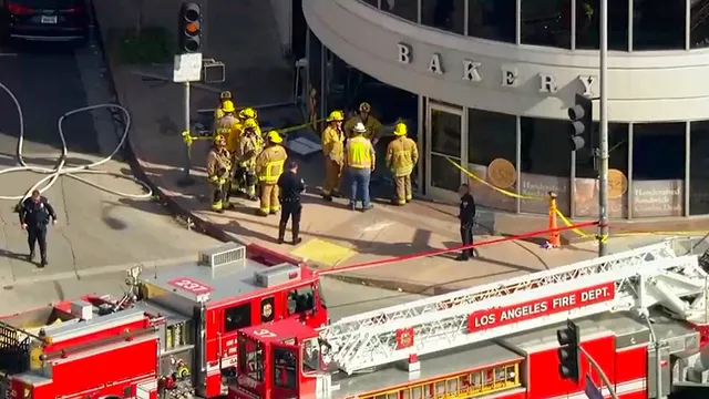 Three fatalities after car crashes into grocery store in Los Angeles