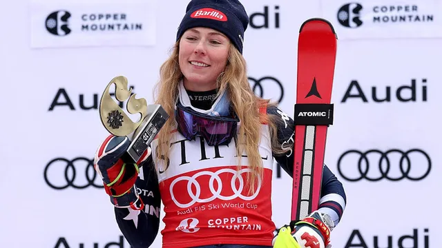 Mikaela Shiffrin claims third straight slalom victory at Copper Mountain