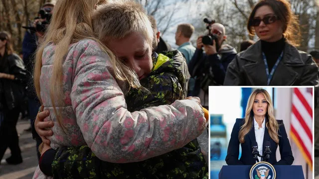 Melania Trump reunites five more Ukrainian and Russian children with families