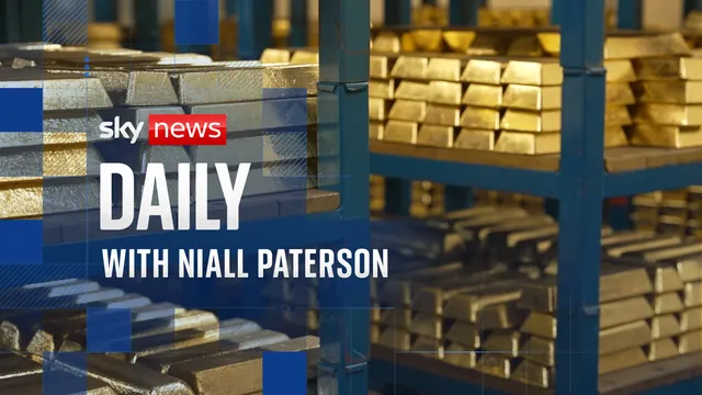 Ed Conway reveals secrets of Bank of England's gold vaults