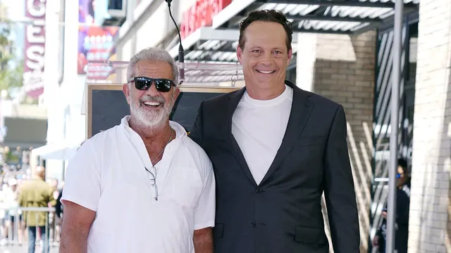 Mel Gibson Makes Rare Appearance at Vince Vaughn's Walk of Fame Ceremony