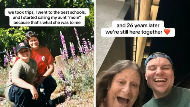 Young boy loses mother in tragic car accident, aunt steps in as parent