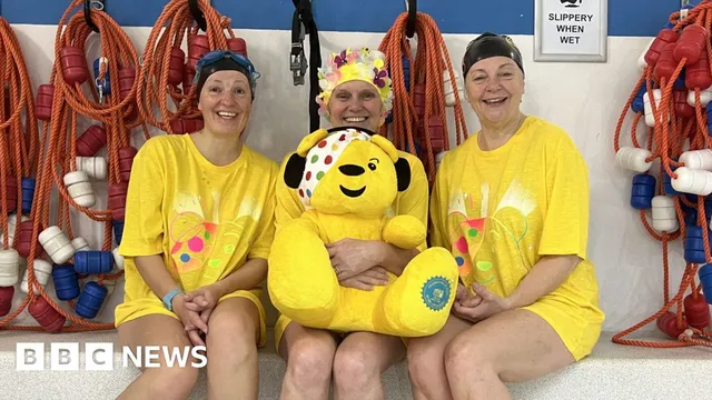 BBC Cornwall joins 1,000-mile swimming challenge for Children in Need
