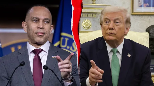 Hakeem Jeffries condemns Trump's dangerous remarks about Democrats