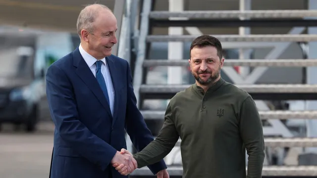 Zelenskyy visits Ireland to strengthen ties amidst ongoing conflict