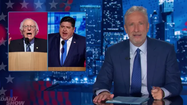 Jon Stewart critiques Bernie Sanders and Bill Clinton at DNC
