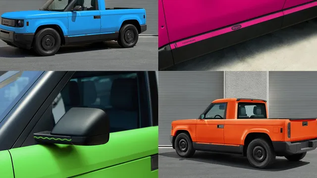 Slate builds America's cheapest electric truck with a Crayola makeover