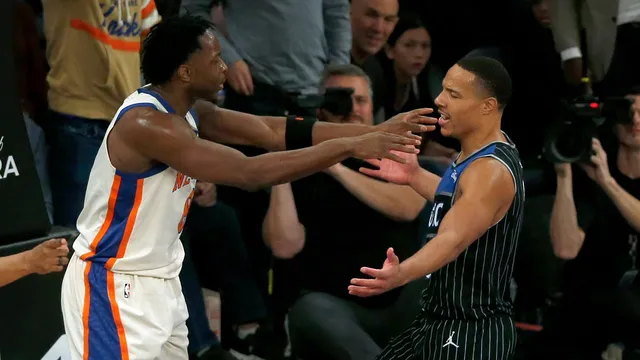 Desmond Bane fined for unsportsmanlike conduct after hitting OG Anunoby with the ball
