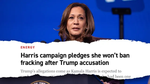 Politico Adjusts Headline on Harris' Fracking Stance Amid GOP Criticism